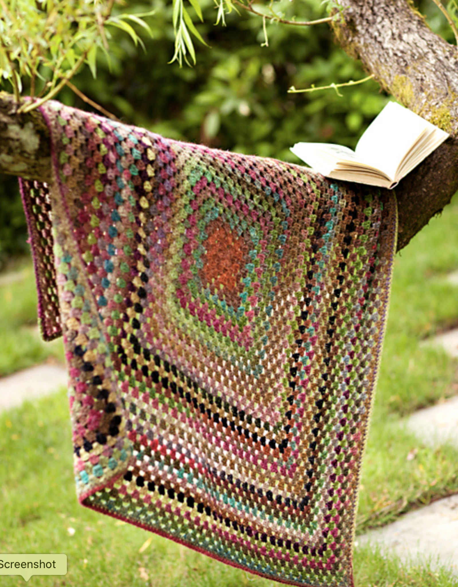 Noro One Big Granny Square Throw Kit