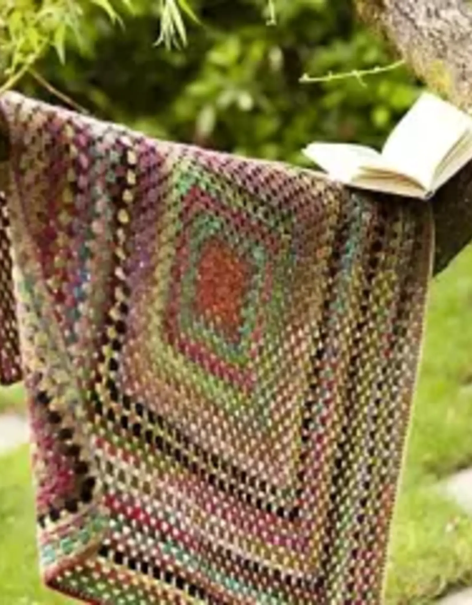 Noro One Big Granny Square Throw Kit