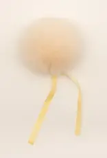 Ikigaifiber Faux Fur Pom Poms luxe cream