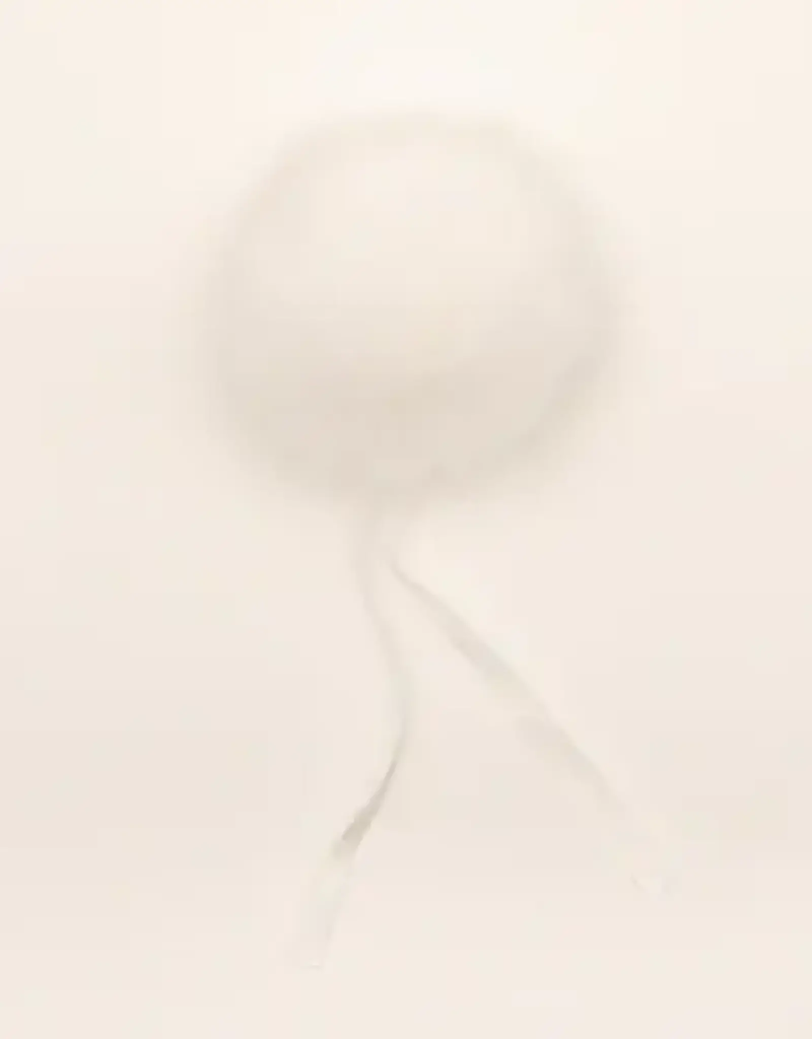 Ikigaifiber Faux Fur Pom Poms luxe white