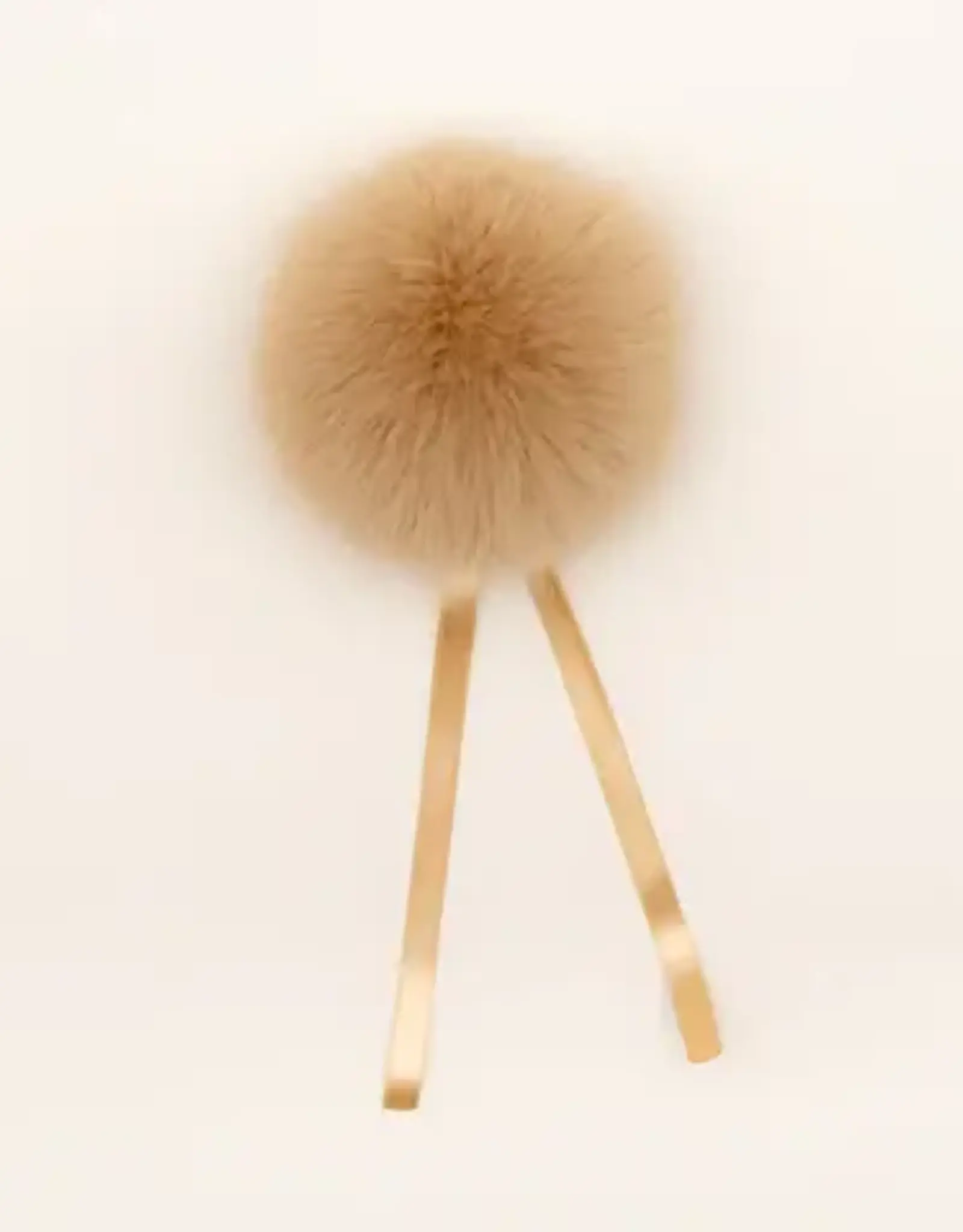Ikigaifiber Faux Fur Pom Poms luxe beige