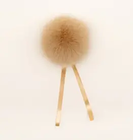 Ikigaifiber Faux Fur Pom Poms luxe beige