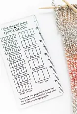 Twice Sheared Sheep Quick Gauge Ruler