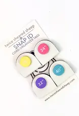 Twice Sheared Sheep Snap ID Cord Organizer Tags