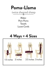 Twice Sheared Sheep Poma Llama Pom Tassel Maker