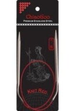 Chiao Goo Chiao Goo Red Lace US 3 40"