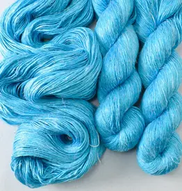 Miss Babs Damask marine