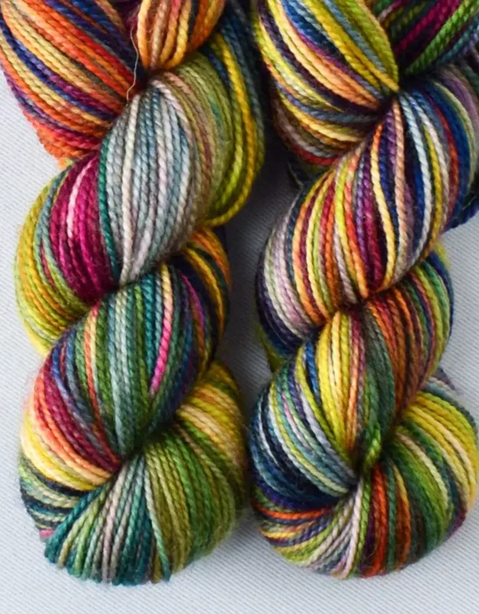 Miss Babs Yummy 2 Ply Toes rainbow carwash