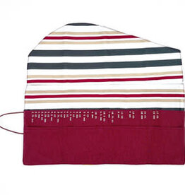 Della Q della Q Interchangeable Needle Case Linen wine