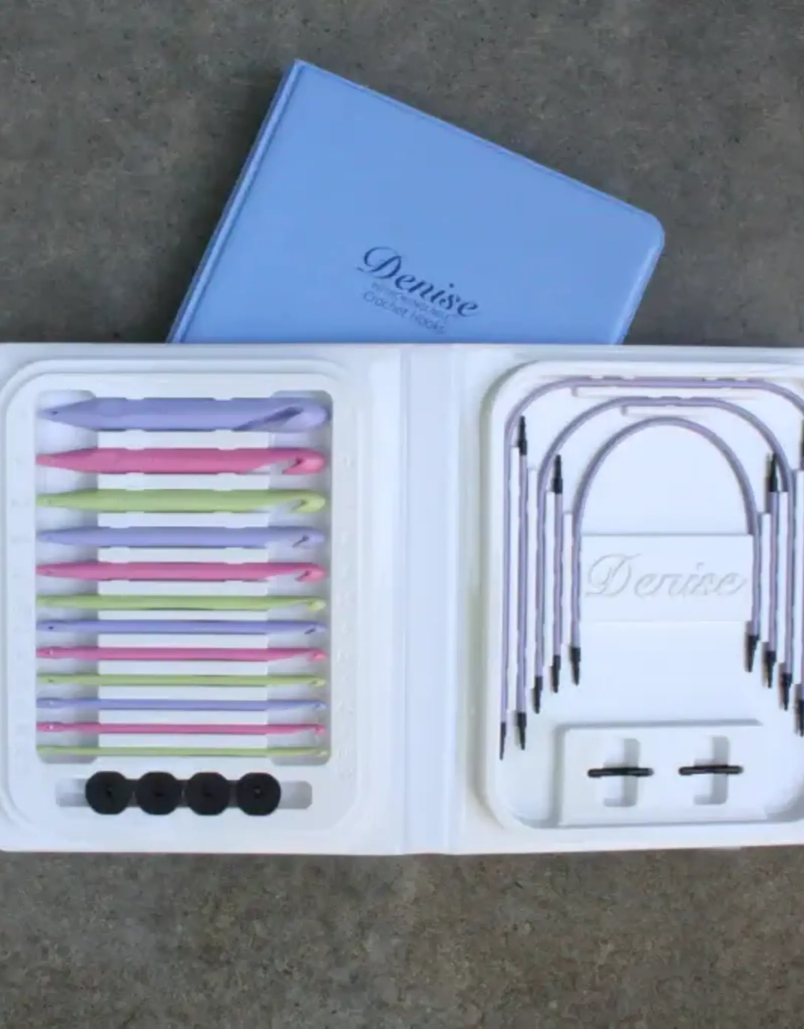 Denise Crochet Hook Kit pastels