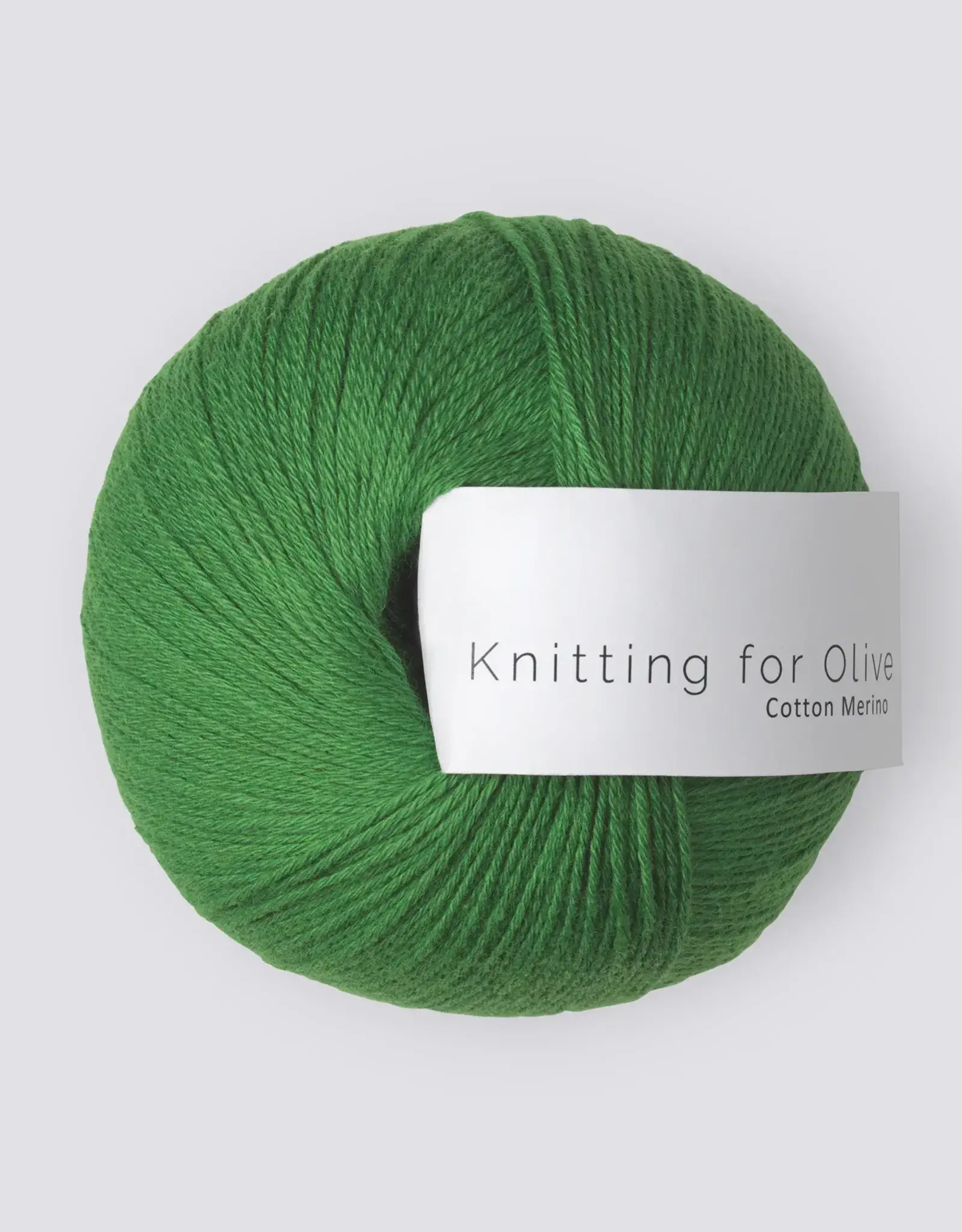 Knitting for Olive Cotton Merino clover green