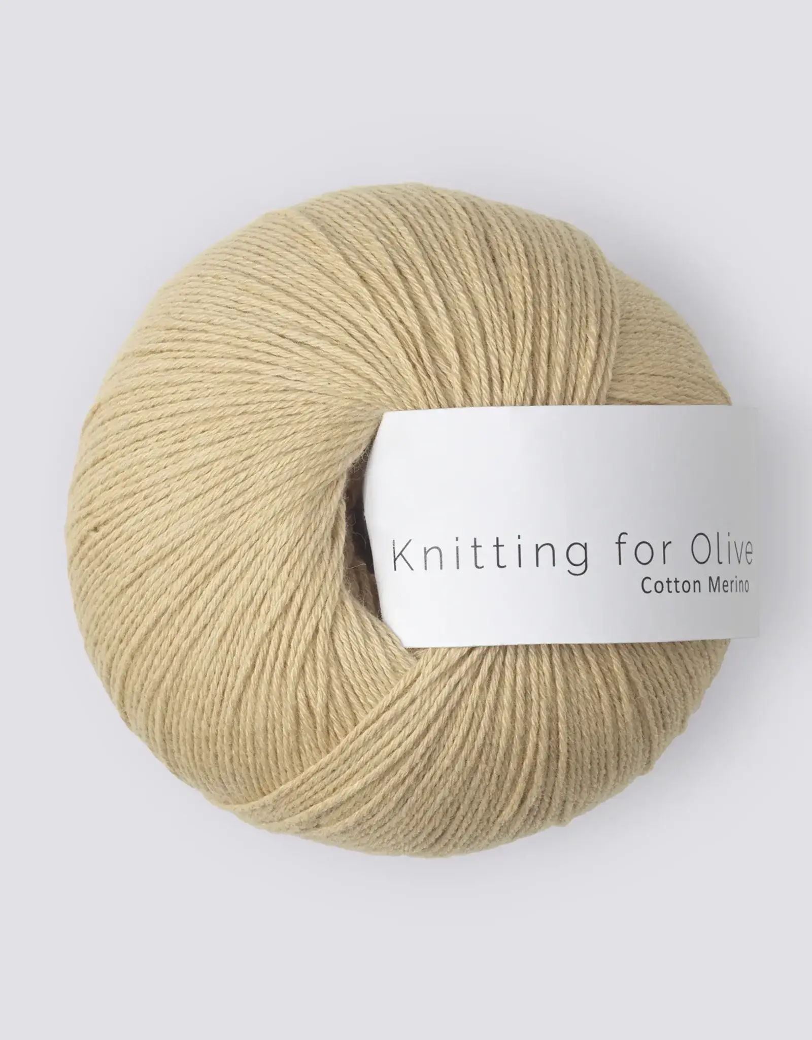 Knitting for Olive Cotton Merino dusty banana