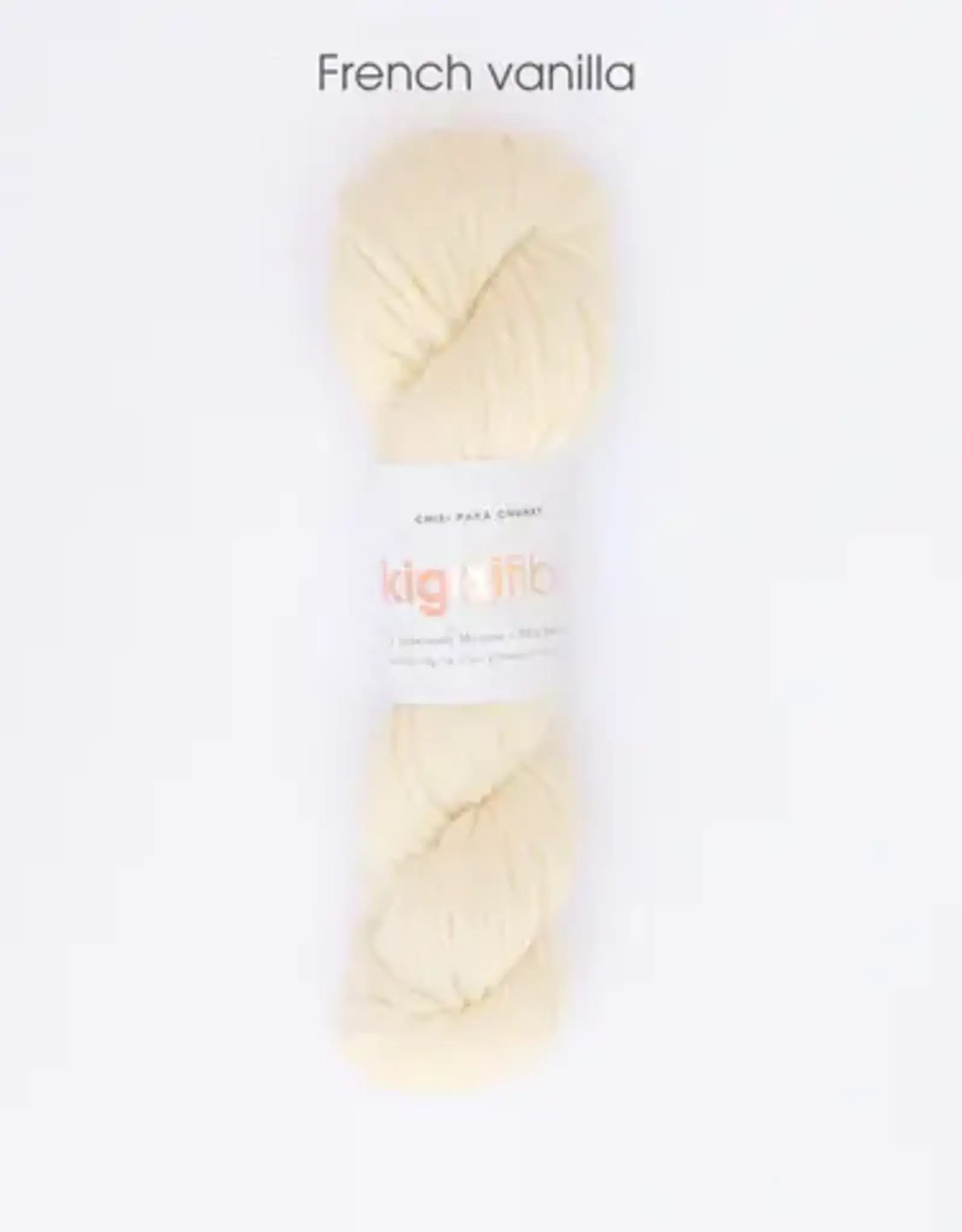 Ikigaifiber Chibi Paka Chunky french vanilla