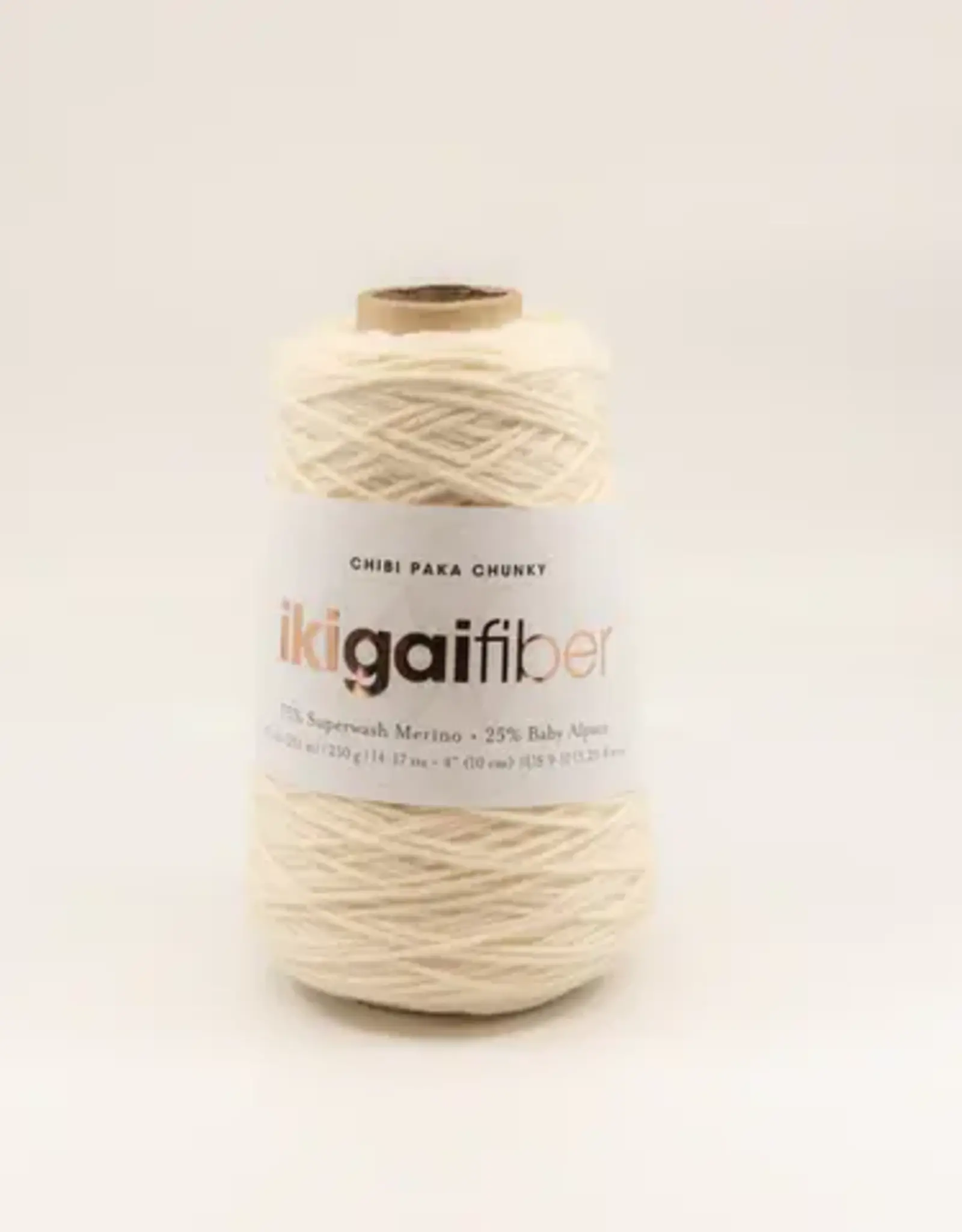 Ikigaifiber Chibi Paka Chunky Cone french vanilla