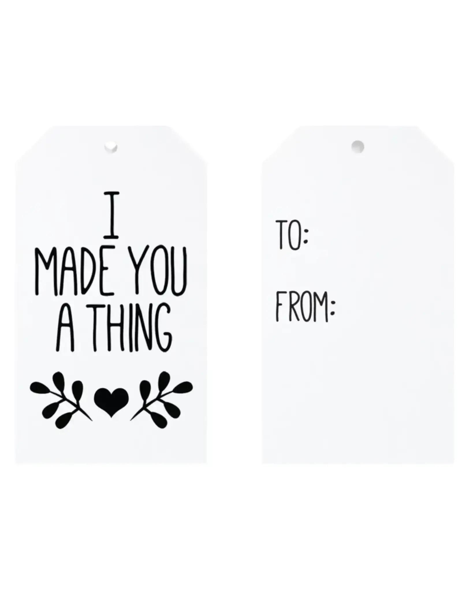 Camp Stitchwood I Made You a Thing gift tag