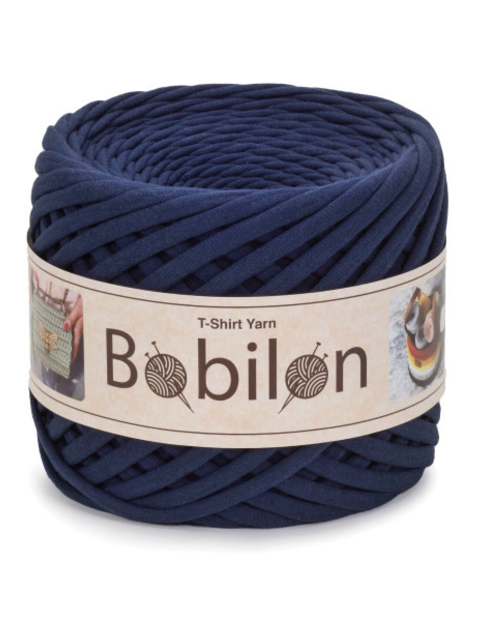 Bobilon T Shirt Yarn Mini 5-7 mm blue sapphire