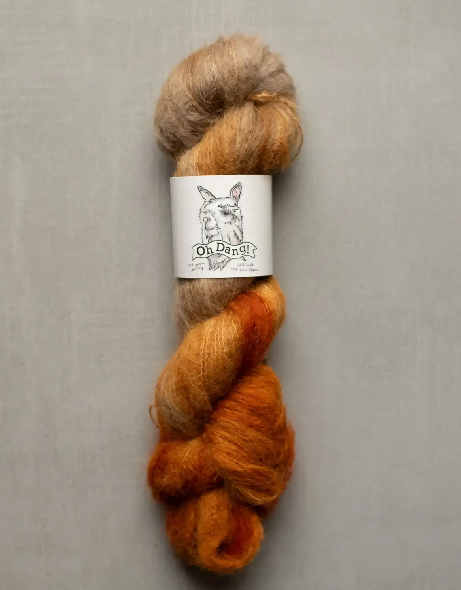 Farmer's Daughter Fibers Oh Dang Speckles smoke stack dye house