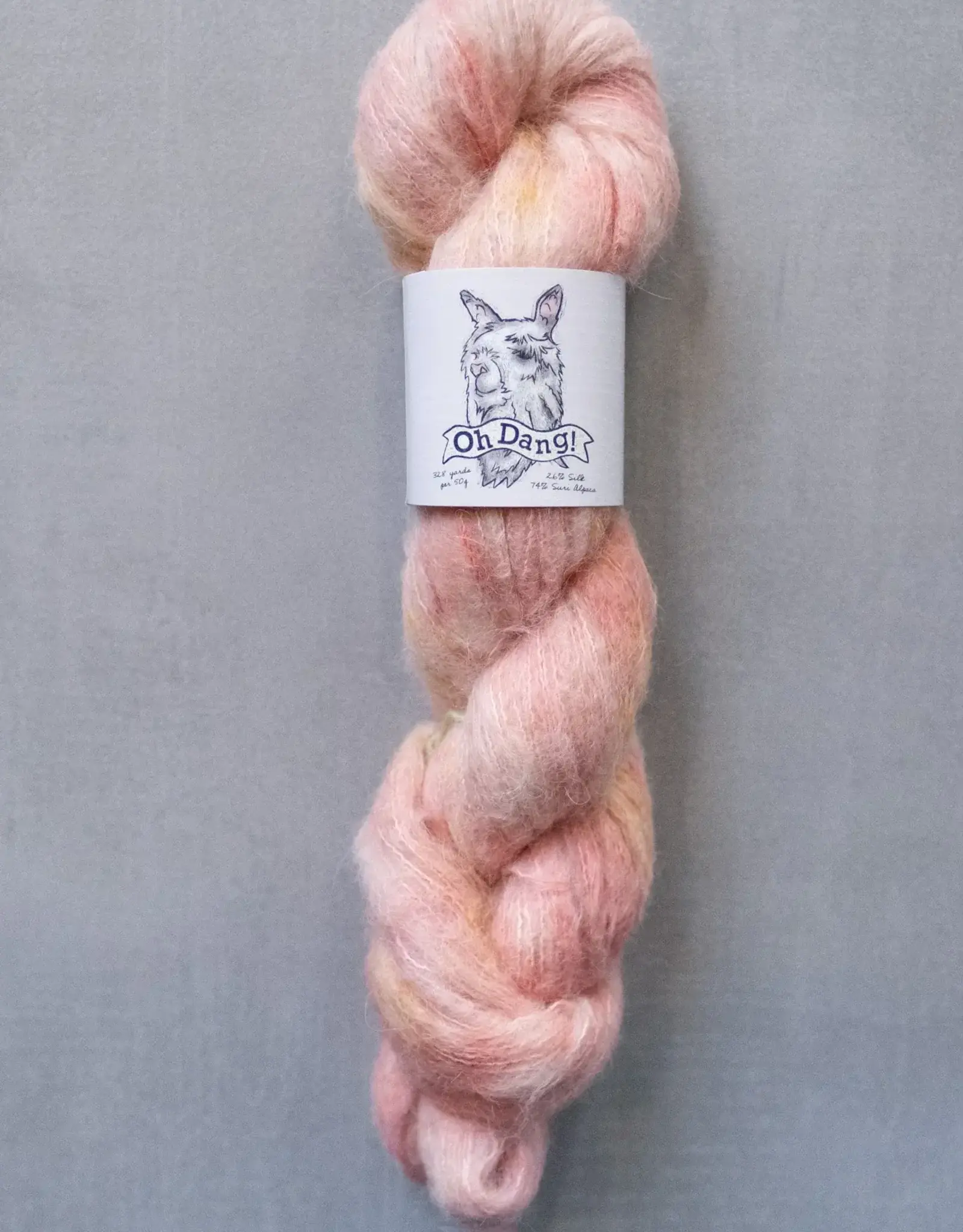 Farmer's Daughter Fibers Oh Dang Speckles prairie smoke