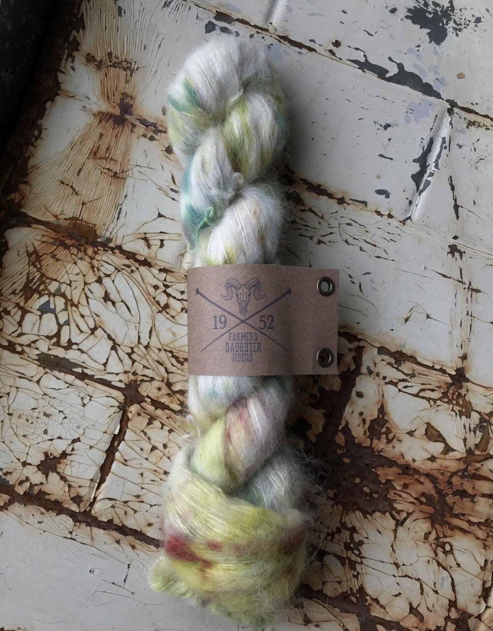 Farmer's Daughter Fibers Oh Dang Speckles are you sure hank done it that way