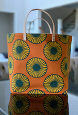 65 South Daisy Copper Bucket Bag