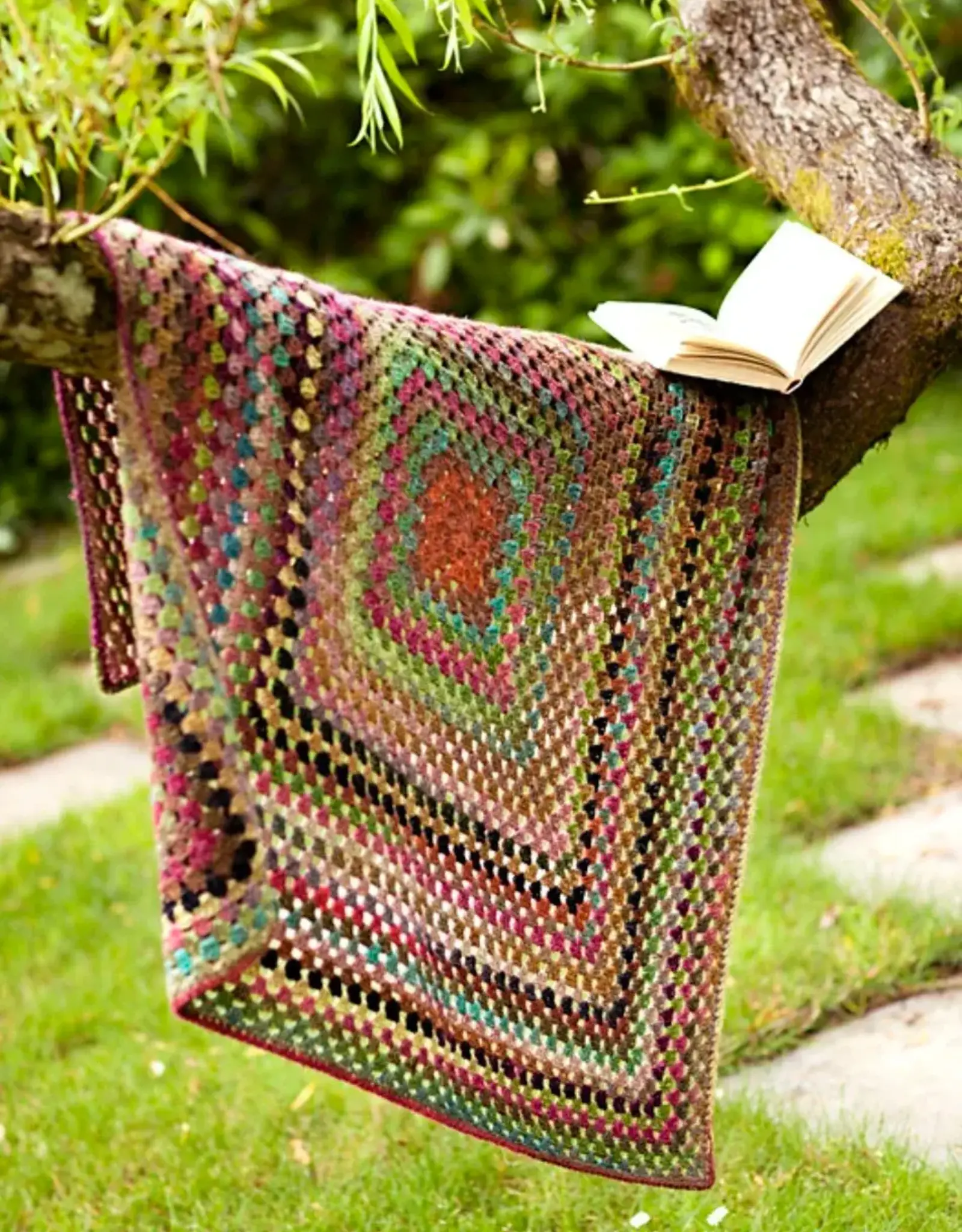 One Big Granny Square Crochet Late Fall 2025