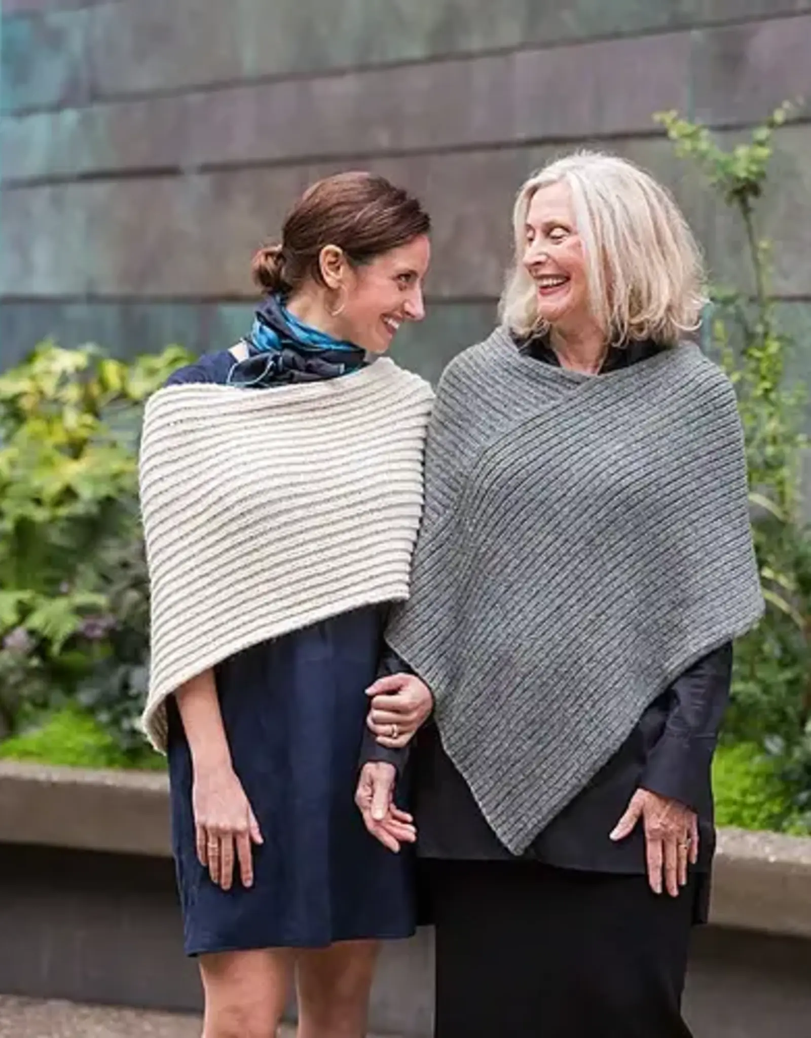 Berroco Twice Reversible Ribbed Poncho