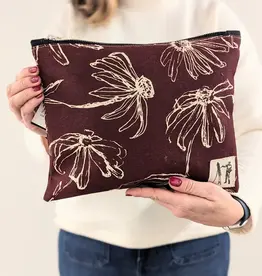 Eric & Christopher Beautiful Travel Pouch burgundy