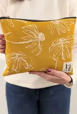 Eric & Christopher Beautiful Travel Pouch sunshine yellow