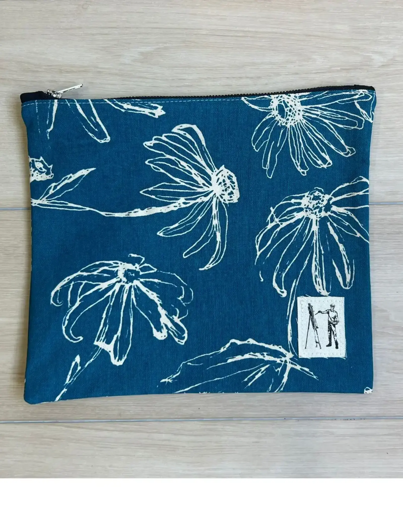 Eric & Christopher Beautiful Travel Pouch lagoon blue