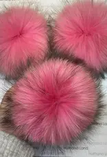 Humana Lana Racoon Fur baby pink with dark tips  17-18 cm