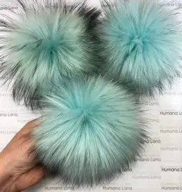 Humana Lana Racoon Fur aquamarine 17-18 cm