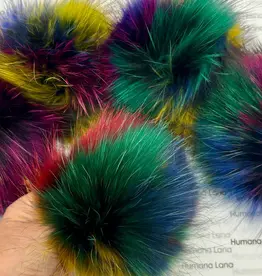 Humana Lana Racoon Fur multi color