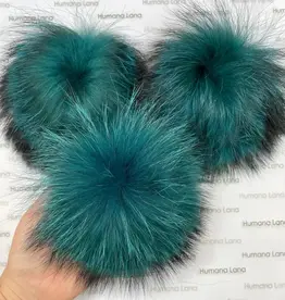 Humana Lana Racoon Fur teal 17-18 cm
