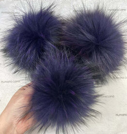 Humana Lana Racoon Fur purple 19-20 cm