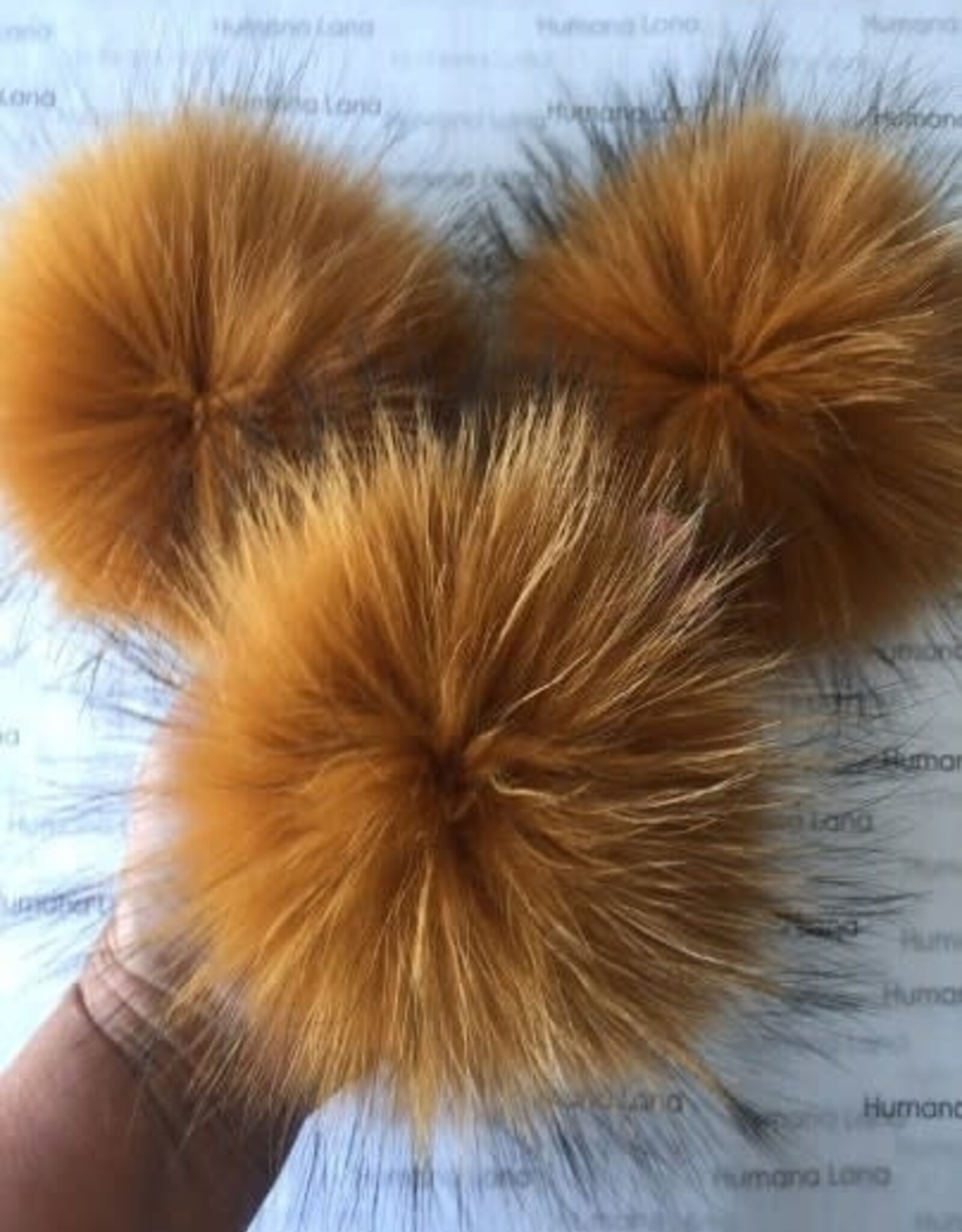 Humana Lana Racoon Fur gold 19-20 cm