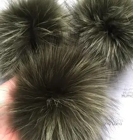 Humana Lana Racoon Fur olive 19-20 cm