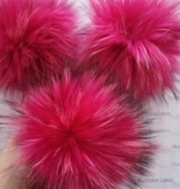 Humana Lana Racoon Fur flash pink 17-18 cm