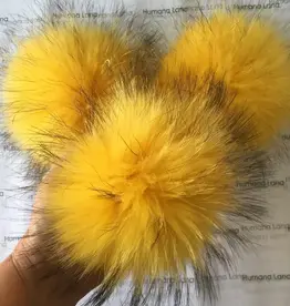 Humana Lana Racoon Fur yellow 17-18 cm