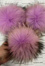 Humana Lana Racoon Fur malva pink 17-18 cm