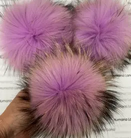 Humana Lana Racoon Fur malva pink 17-18 cm