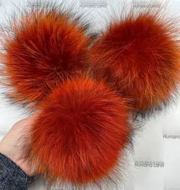 Humana Lana Racoon Fur burnt orange 19-20 cm