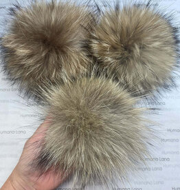 Humana Lana Racoon Fur light natural 19-20 cm