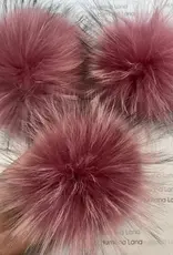 Humana Lana Racoon Fur azalea pink 17-18 cm