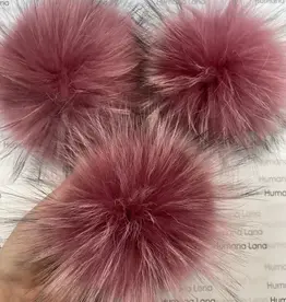 Humana Lana Racoon Fur azalea pink 17-18 cm