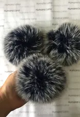 Humana Lana Fox Fur navy with white tips