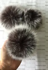 Humana Lana Fox Fur brown with white tips