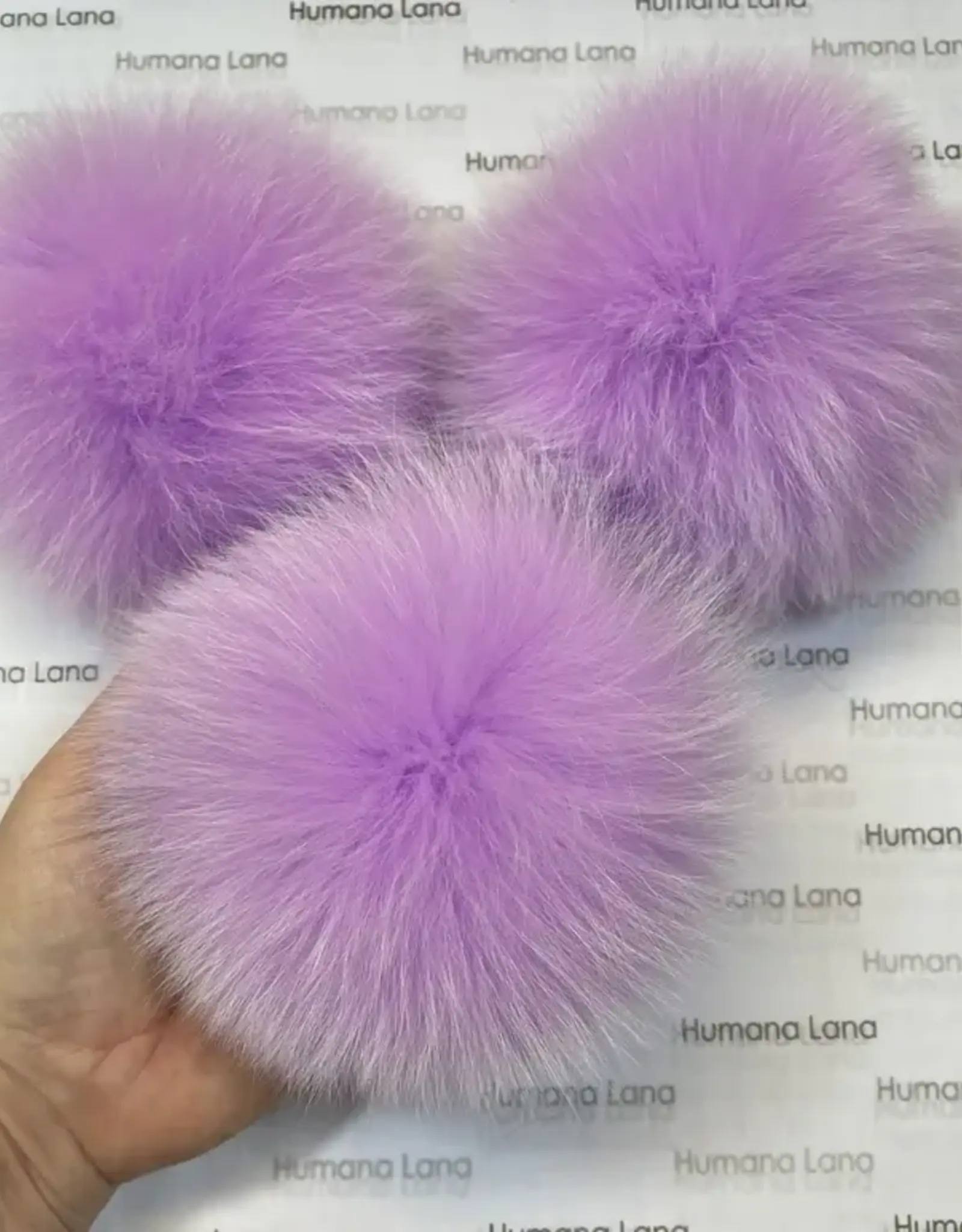 Humana Lana Fox Fur lilac