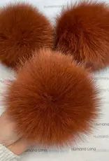 Humana Lana Fox Fur burnt orange