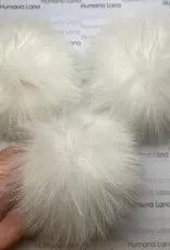 Humana Lana Fox Fur white 17-18 cm