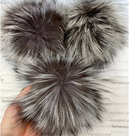 Humana Lana Fox Fur silver fox 17-18 cm